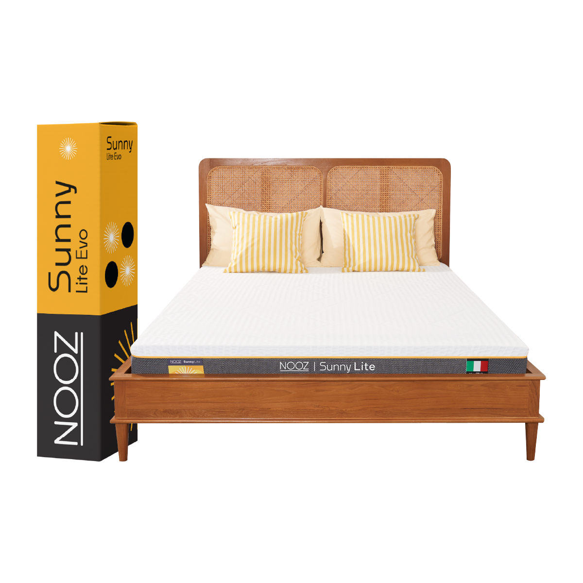 ที่นอนยางพารา 6 ฟุต NOOZ SUNNY LITE EVO หนา 4 นิ้ว_0